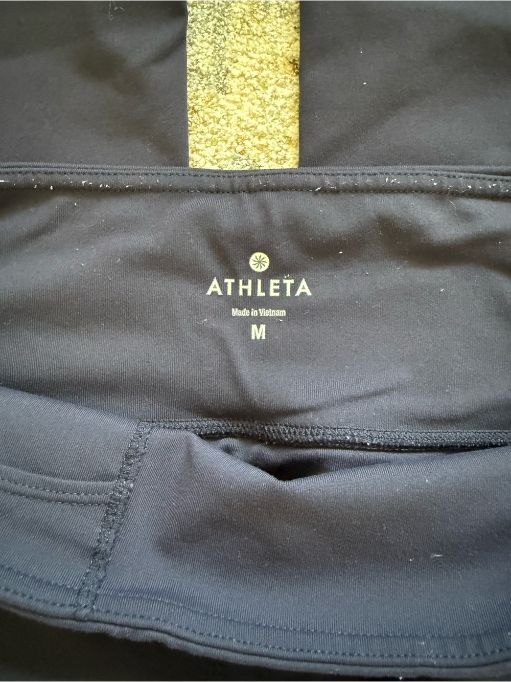 Athleta Navy Blue Bootcut Yoga Pants Size Medium 30” Inseam - Picture 4 of 5